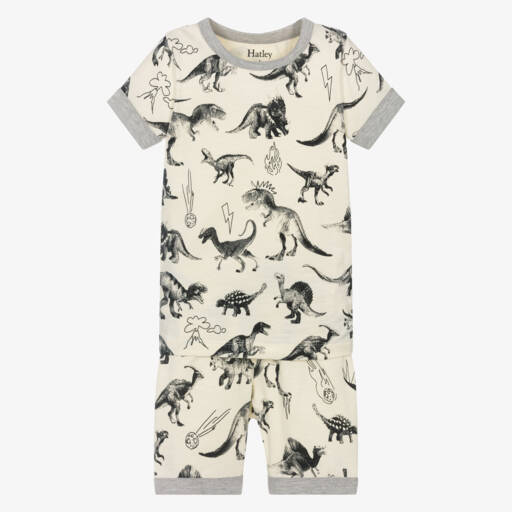 Hatley Superhero Dino Organic Cotton Pyjamas main image 1