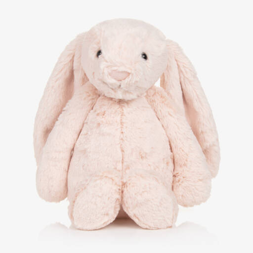 Jellycat-Blush Pink Medium Bashful Bunny Soft Toy (31cm) | Childrensalon