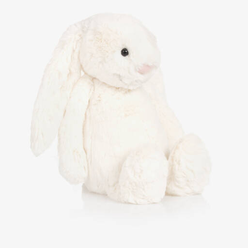 Jellycat-Cream Bashful Bunny Rabbit Soft Toy (31cm) | Childrensalon