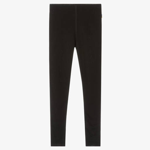 Joha-Black Wool & Silk Leggings | Childrensalon