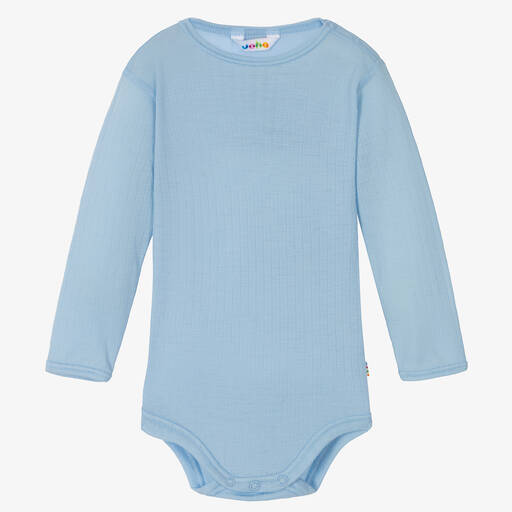Joha-Blue Thermal Wool Bodyvest | Childrensalon