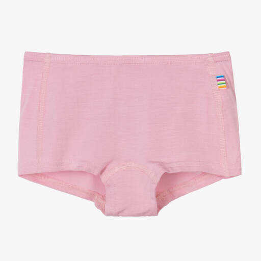 Joha-Girls Pink Organic Bamboo Knickers | Childrensalon