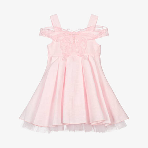 Lapin House White Boucle Dress main image 1
