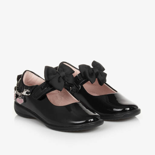 Lelli Kelly-Girls Black Patent Leather Bar Shoes | Childrensalon