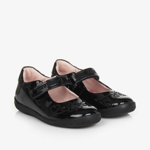 Lelli Kelly-Girls Black Patent Leather Bar Shoes | Childrensalon
