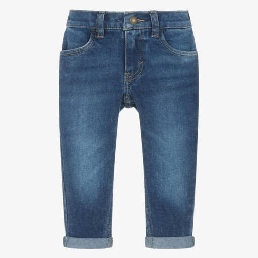 Levi's-Baby Boys Blue Denim Loose Taper Jeans | Childrensalon