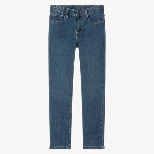 Mayoral Blue Jeans With Brand Name