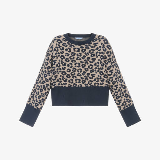 Mayoral Girl Sweatshirt with Ruffled Sleeves II Sand
