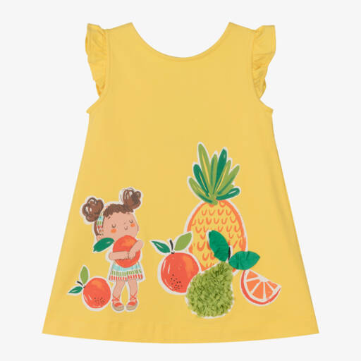 Mayoral Baby Girl Yellow Dress