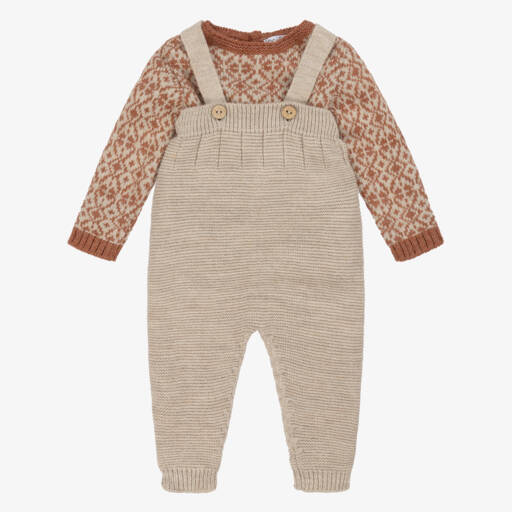 Mayoral 1606 Dungaree and Hat In Stock Now main image 0