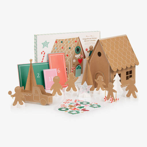 Meri Meri-Gingerbread House Advent Calendar (31cm) | Childrensalon