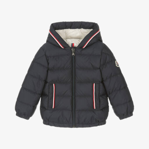 Moncler Enfant-Boys Blue Merary Puffer Jacket | Childrensalon