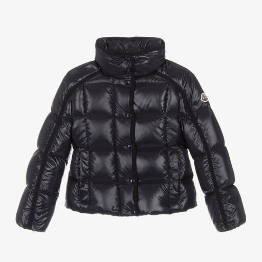Moncler Enfant-Girls Navy Blue Selat Down Puffer Jacket | Childrensalon