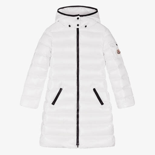 Moncler Enfant-Белый пуховик для подростков | Childrensalon