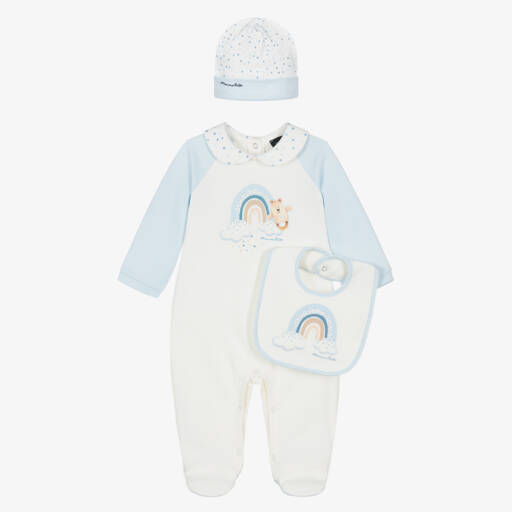 Monnalisa Kids Girls Swimwear In White main image 0
