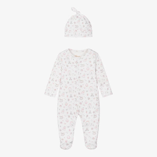 My Little Pie-Girls White & Pink Babysuit Set | Childrensalon