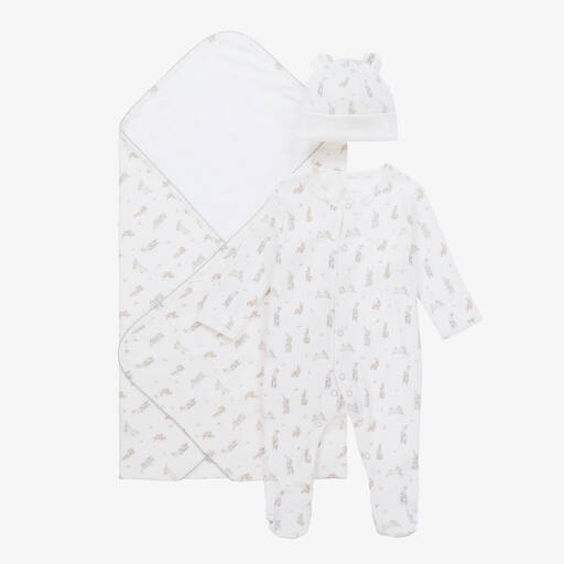 My Little Pie-Ivory Supima Cotton Babygrow Set | Childrensalon