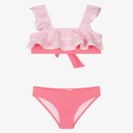 Nessi Byrd Girls Junia Bikini in Pink