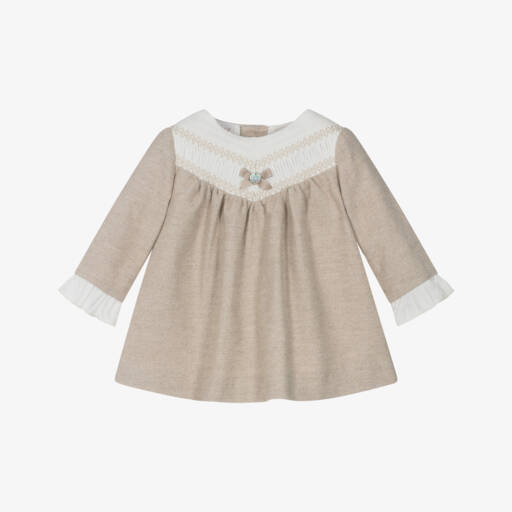 Paz Rodriguez Baby Girls Cotton Knit Shawl in Pink (100cm)