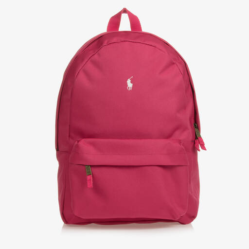Ralph Lauren-Pink Pony Backpack (44cm) | Childrensalon
