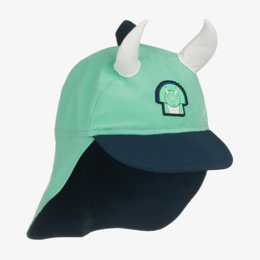 Roarsome-Green Spike The Dinosaur Sun Cap | Childrensalon