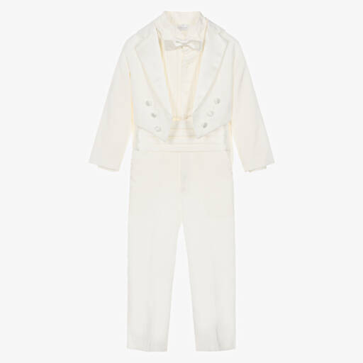 Romano-بدلة توكسيدو لون عاجي للأولاد | Childrensalon