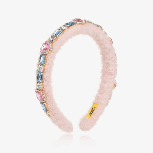 Super Smalls-Girls Pink Candy Cloud Hairband | Childrensalon