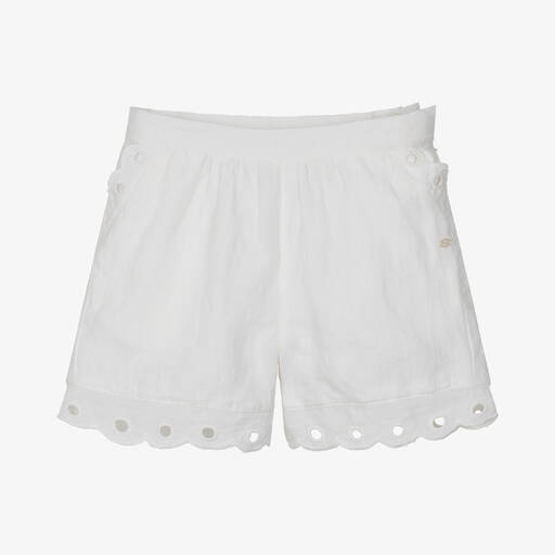 Maroon Chestnut Paris Shorts For Girls
