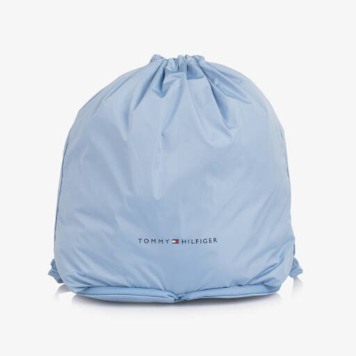 Tommy Hilfiger Blue Polyurethane Men Backpack
