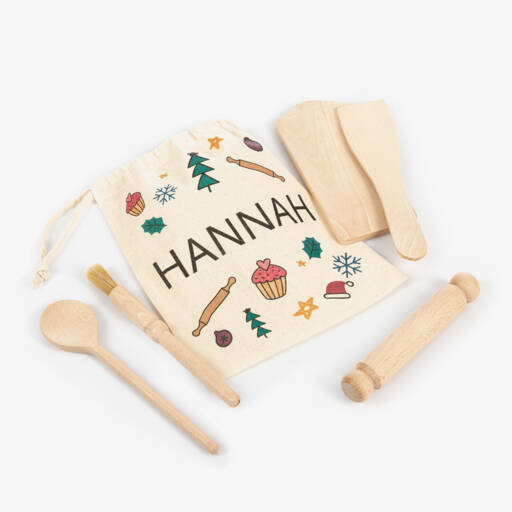 Treat Republic-Personalised Festive Baking Set (23cm) | Childrensalon