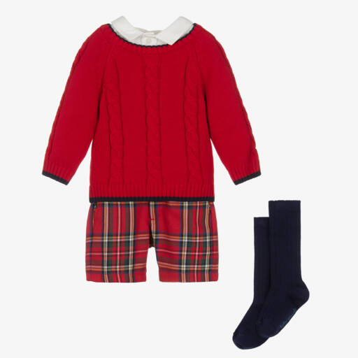 Boys shorts set made in Italy