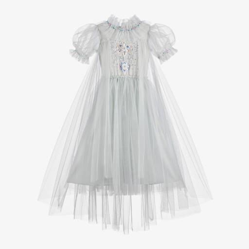 Tutu du Monde-Girls Blue Tulle & Sequin Princess Costume | Childrensalon
