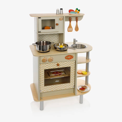 Vilac-Wooden Kitchen Play Set (80cm) | Childrensalon