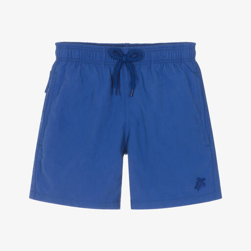 Vilebrequin-Boys Blue Water-Reactive Swim Shorts | Childrensalon