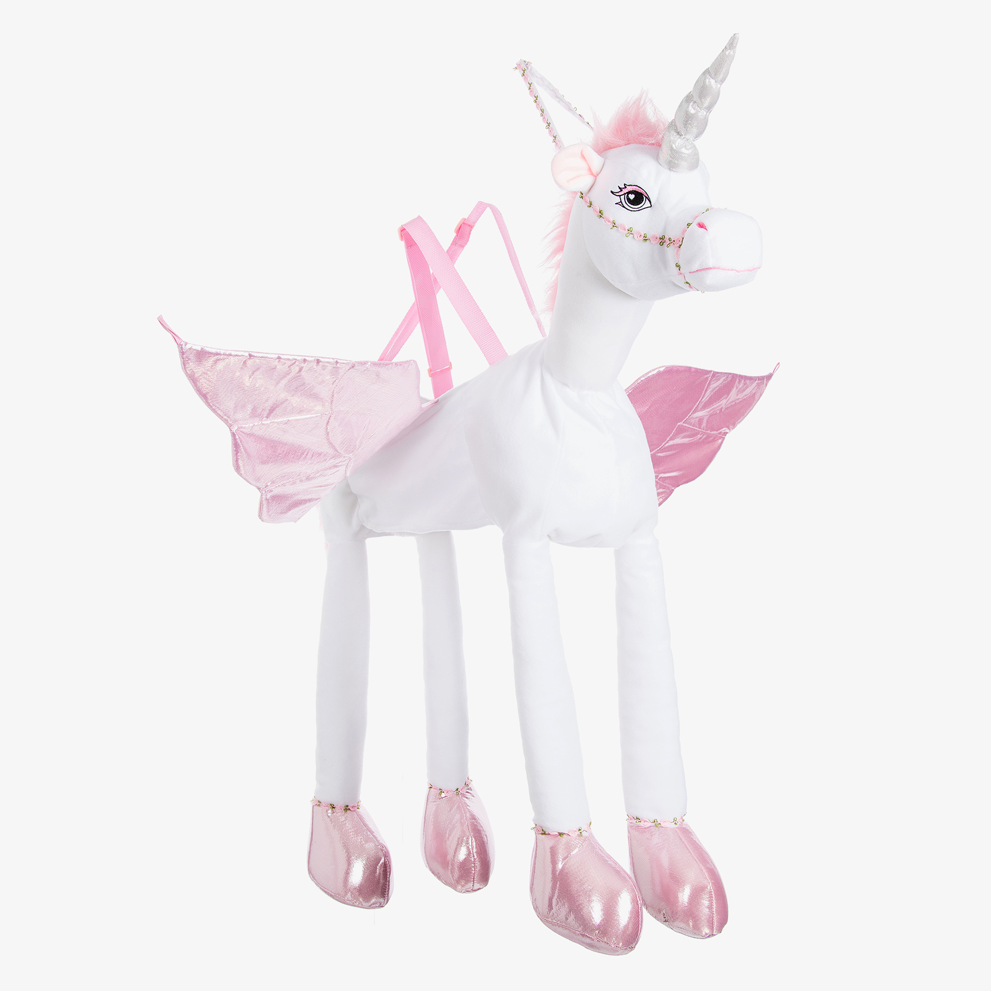 Dress Up by Design Girls White Sound & Light Unicorn Costume