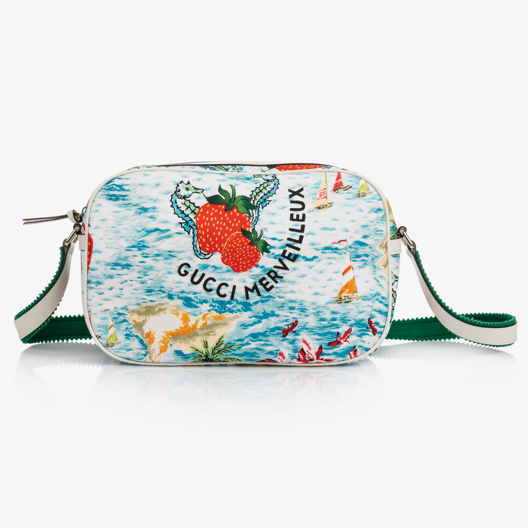 Gucci Strawberry Messenger Bag (30cm) Childrensalon