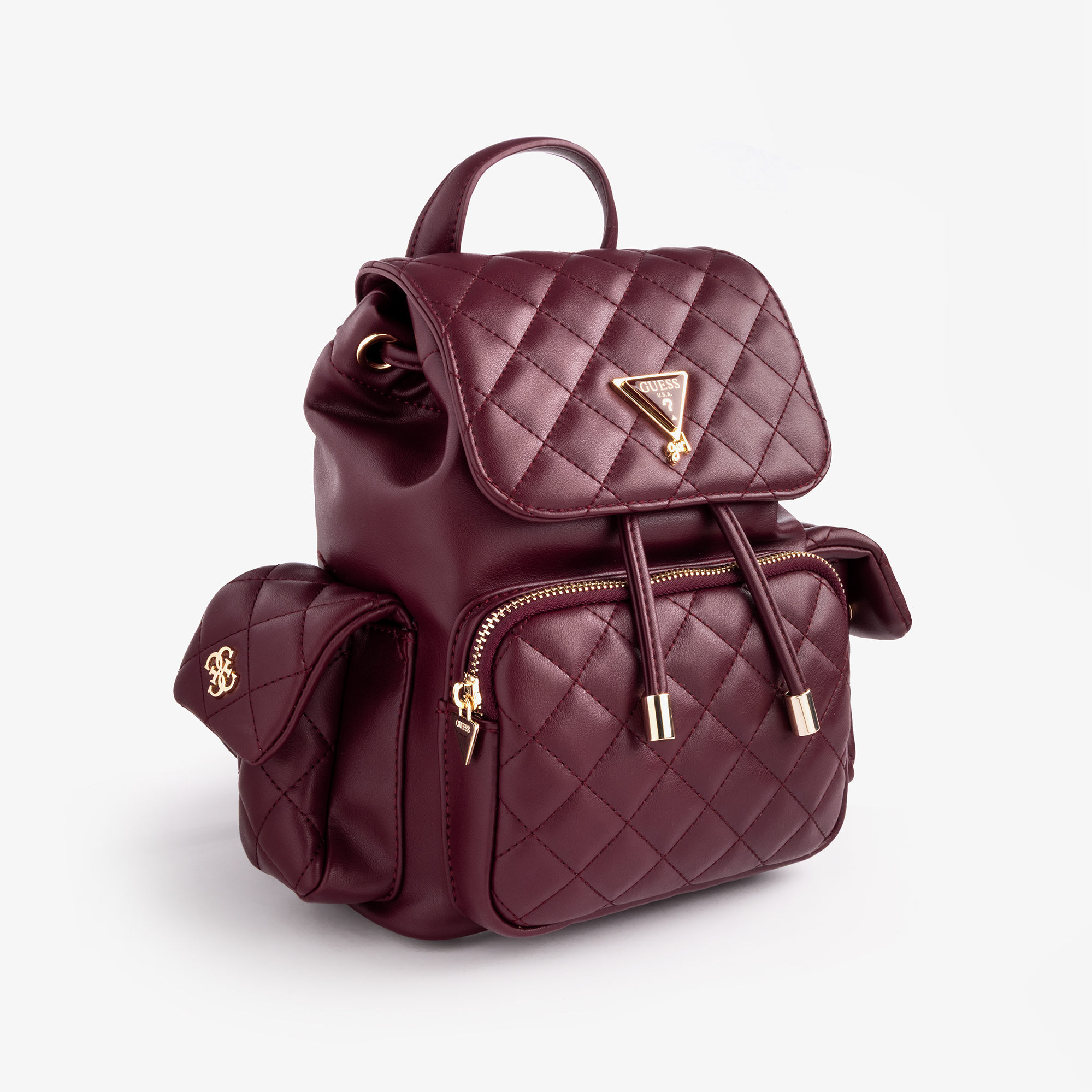 burgandy backpack faux leather Mellow World Lacey Backpack, Burgundy Our Classic Backpack in Vintage Maroon Suede is as timeless as it is versatile Rubrum Lux Backpack - Restyle