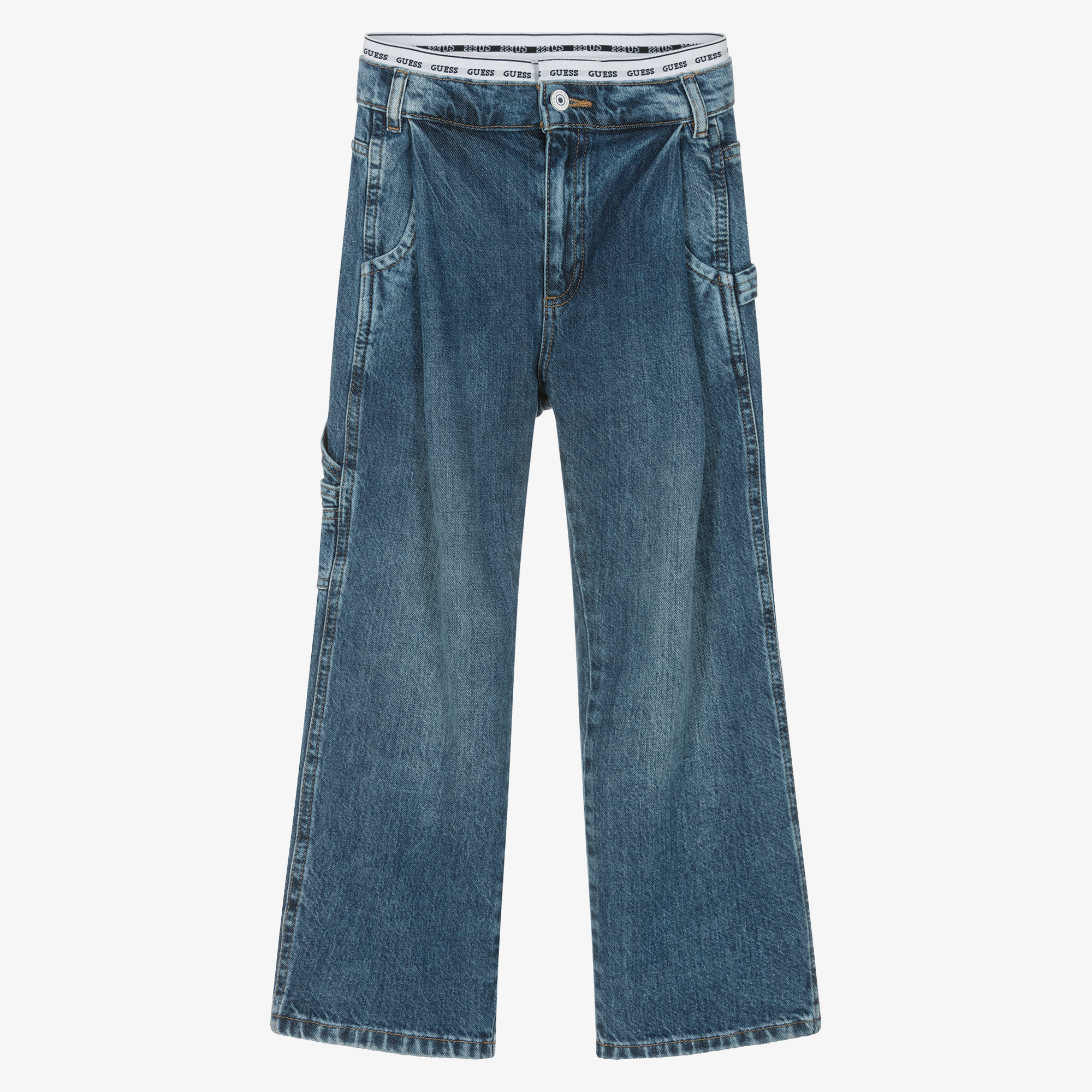 Girls Jeanspalazzo Jeans Palazzo Bershka Super Baggy Full-rise