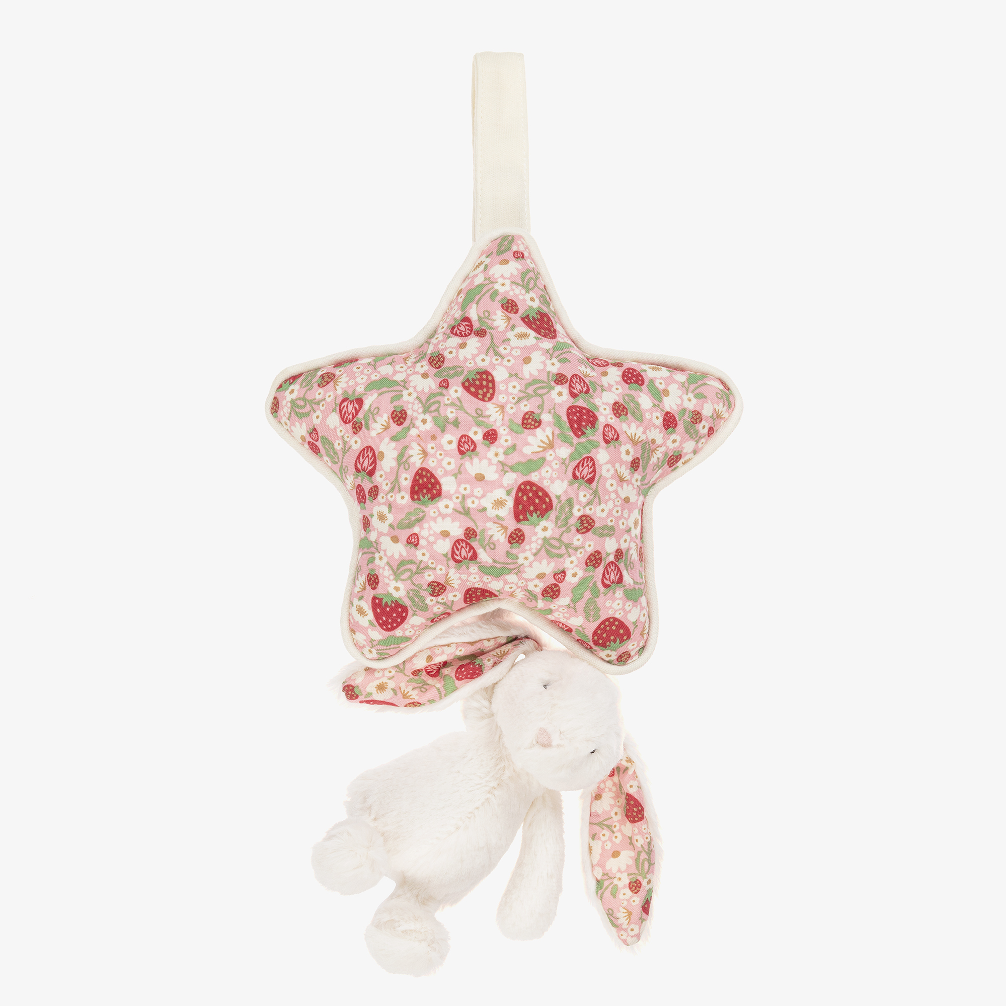 ジェリーキャット  Blossom Cream Bunny Jellycat Blossom Cream Bunny 'Berry' - Small – Hopscotch Kids OR