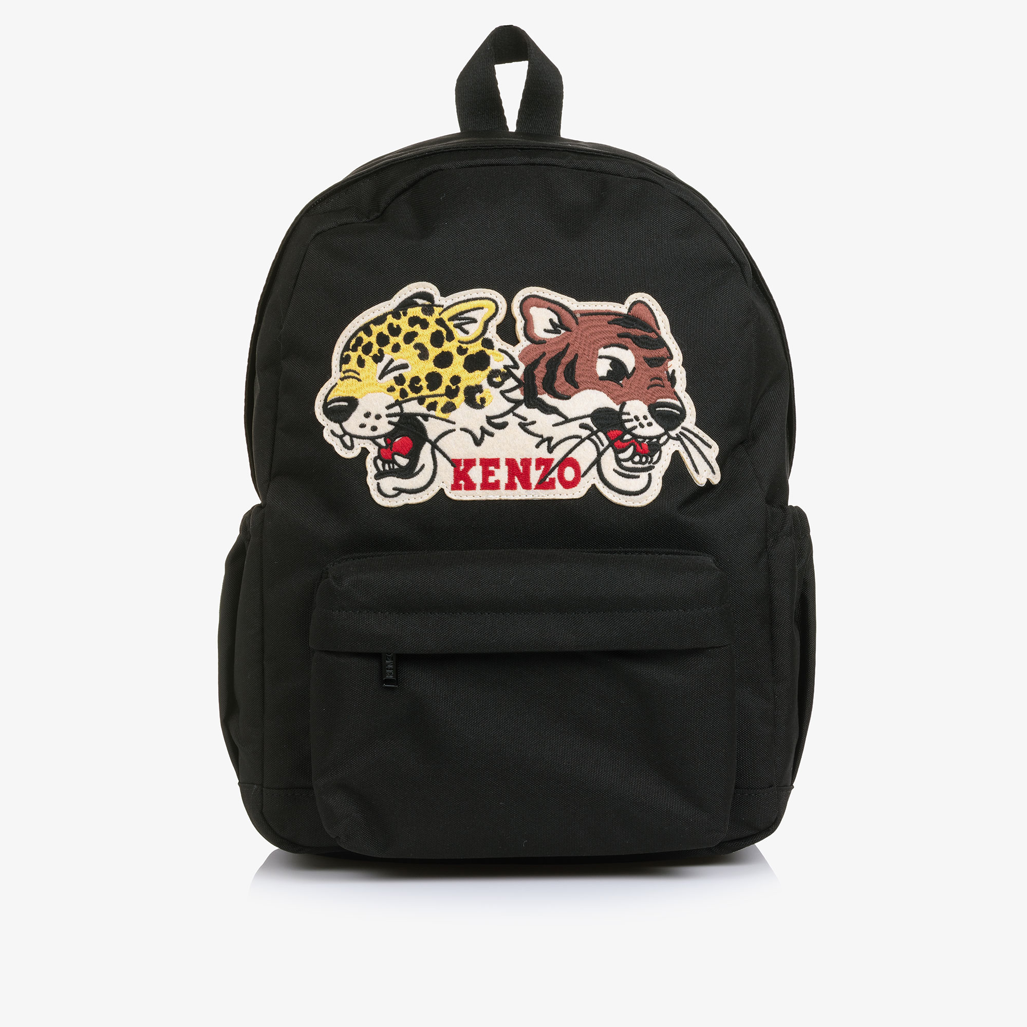 KENZO KIDS - Black Tiger & Friend Backpack (38cm) | Childrensalon