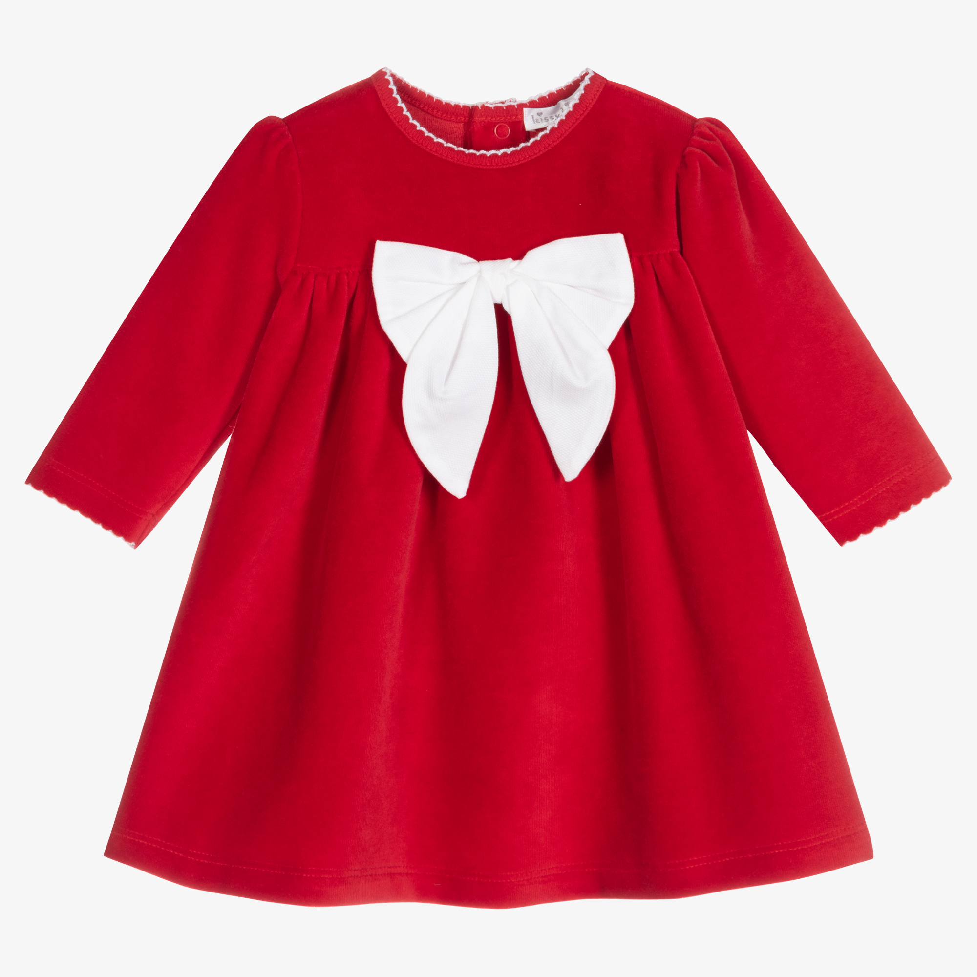 white christmas dresses Red Velour Dress
