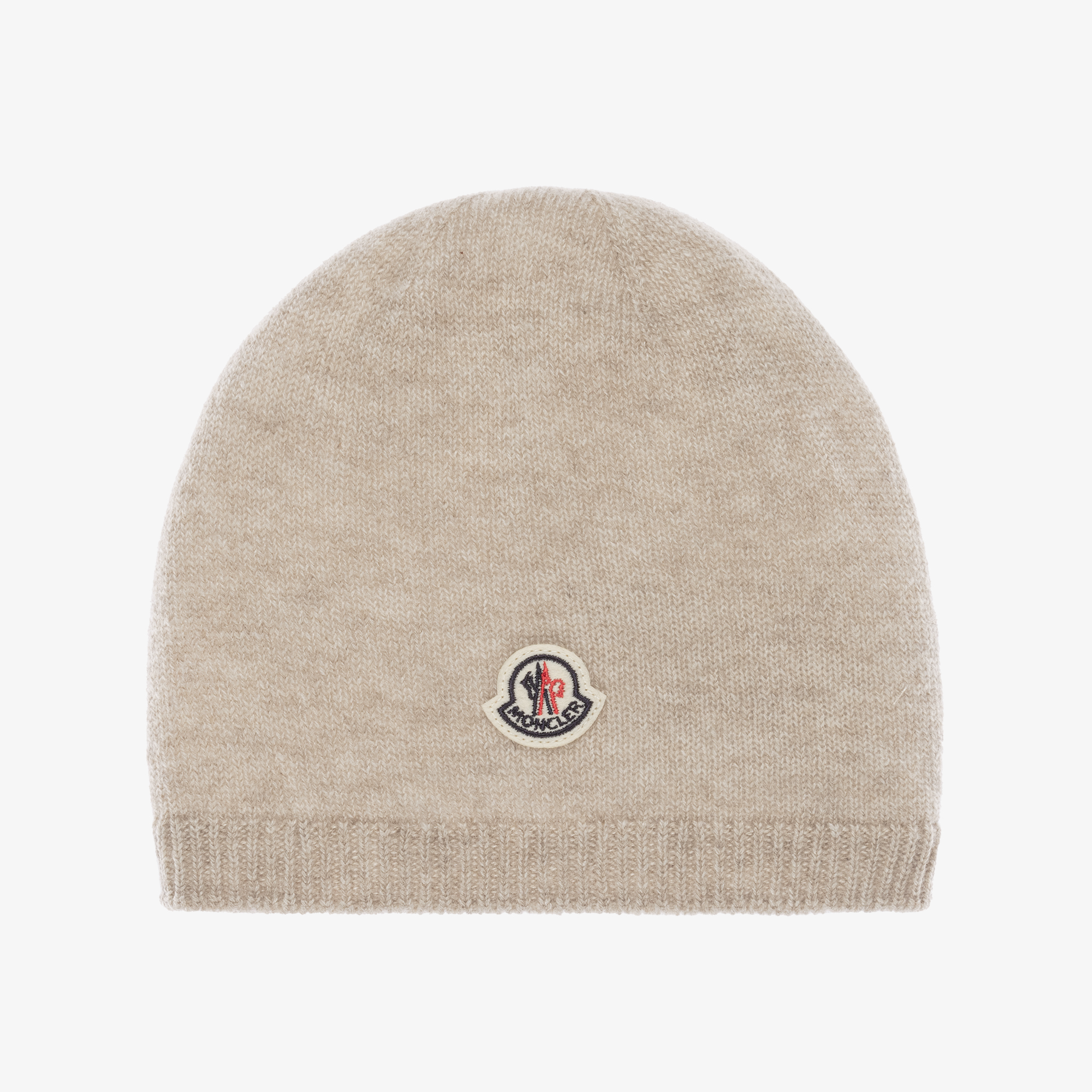 Moncler Enfant - Beige Knitted Pure Cashmere Hat | Childrensalon