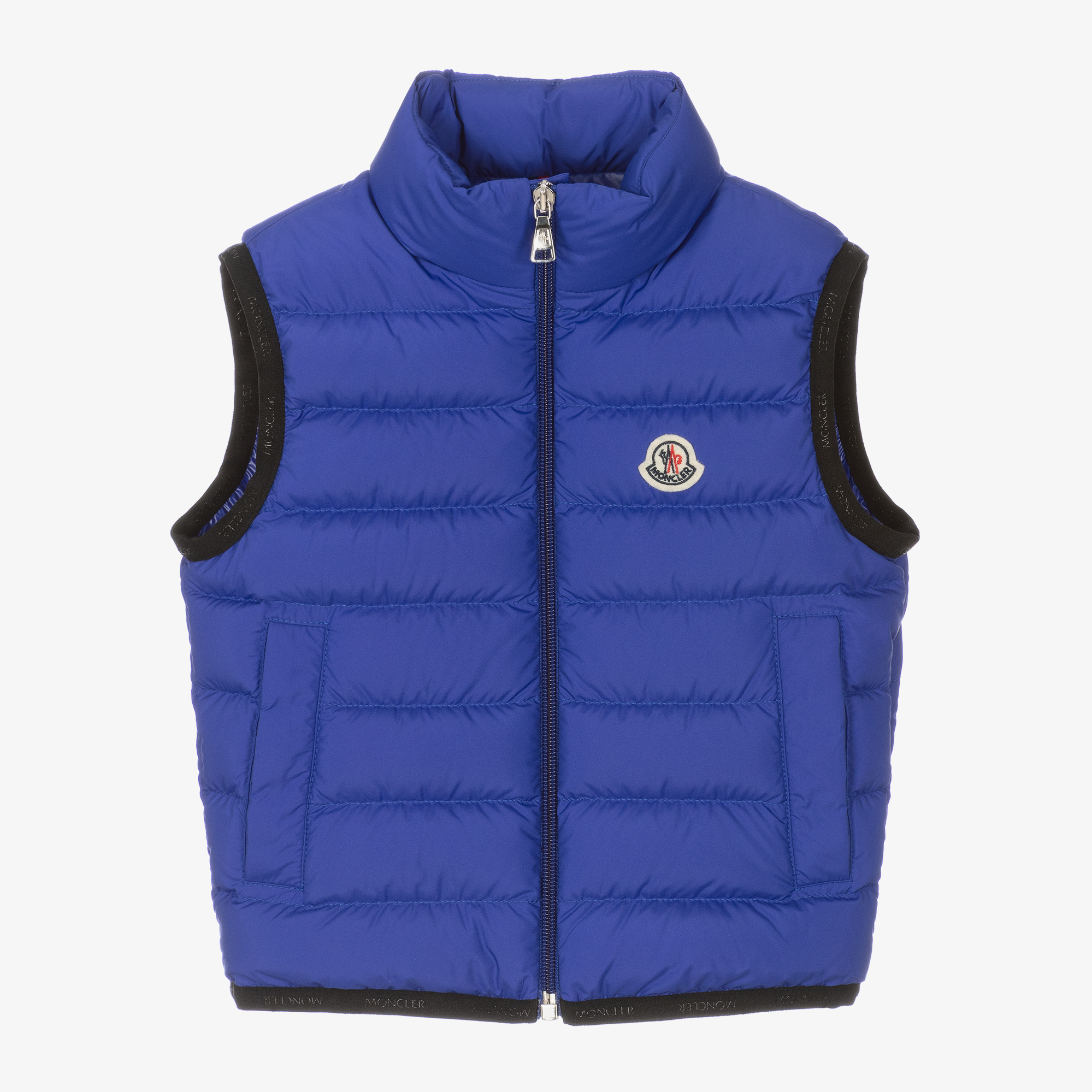 Moncler Enfant Boys Blue Down-Padded Contrin Puffer Gilet