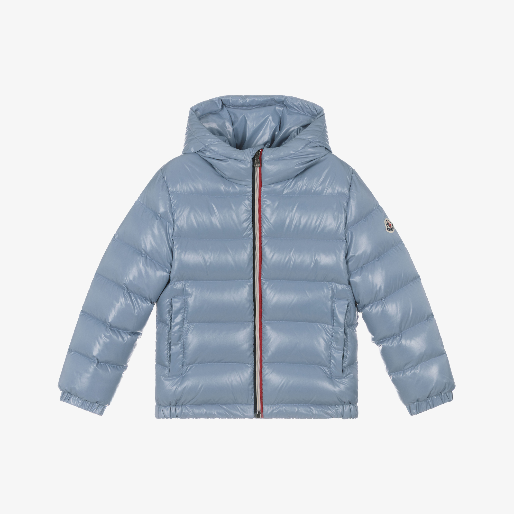 Moncler Enfant Boys Light Blue New Aubert Down Puffer Jacket