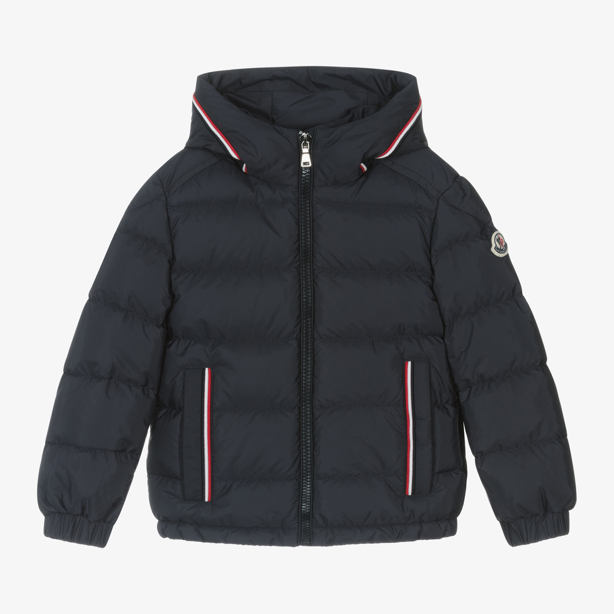 Moncler Enfant Boys Navy Blue Merary Down Puffer Jacket