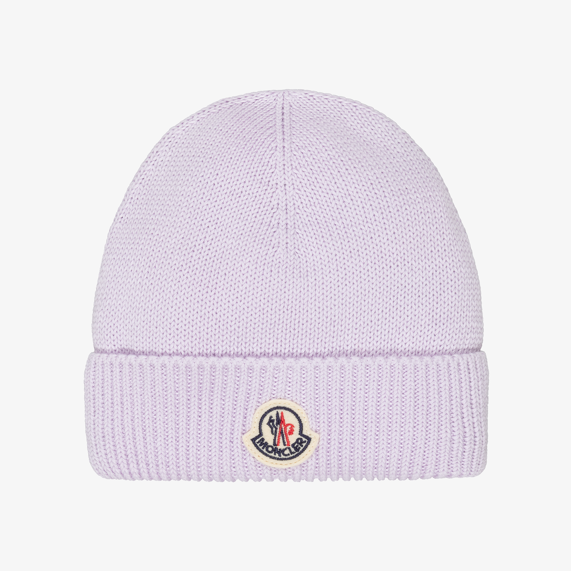 Moncler Kids Purple Knit Beanie Moncler Kids main image 2