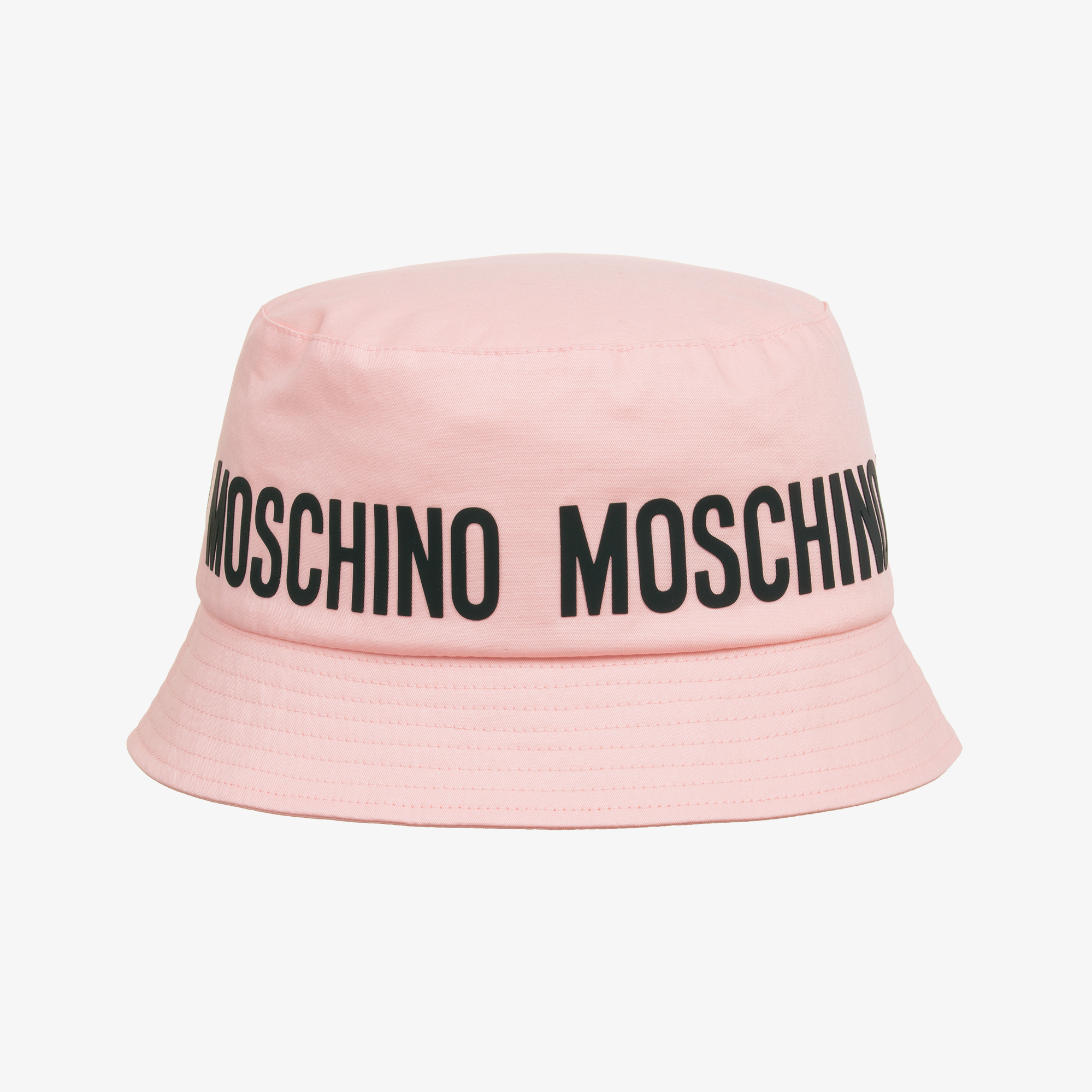 Moschino Cotton Bucket Hat with Design Women Multicolor Hats Bucket hat Lettering Logo | Moschino IT main image 3