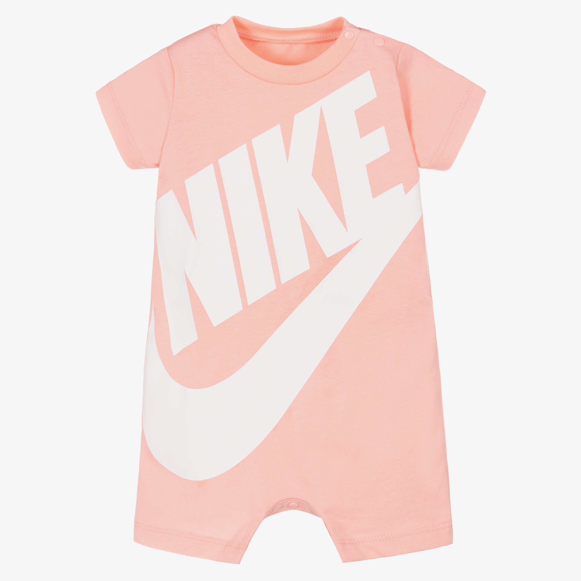 Nike Baby Girls Pink Jersey Logo Shortie