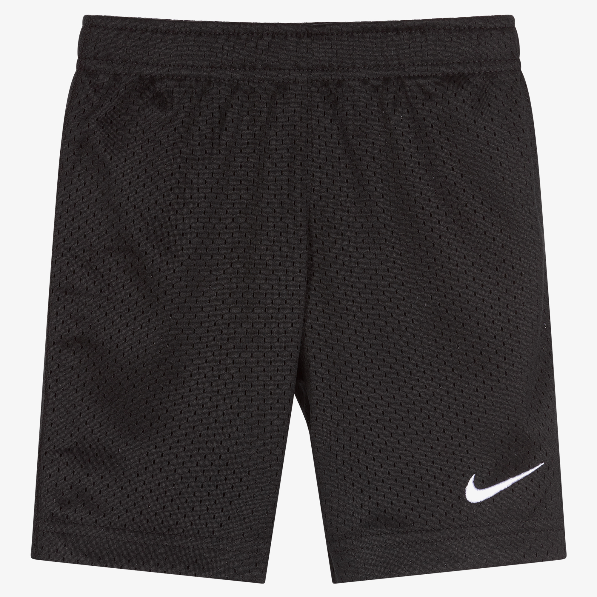 Nike Boys Black Logo Sports Shorts