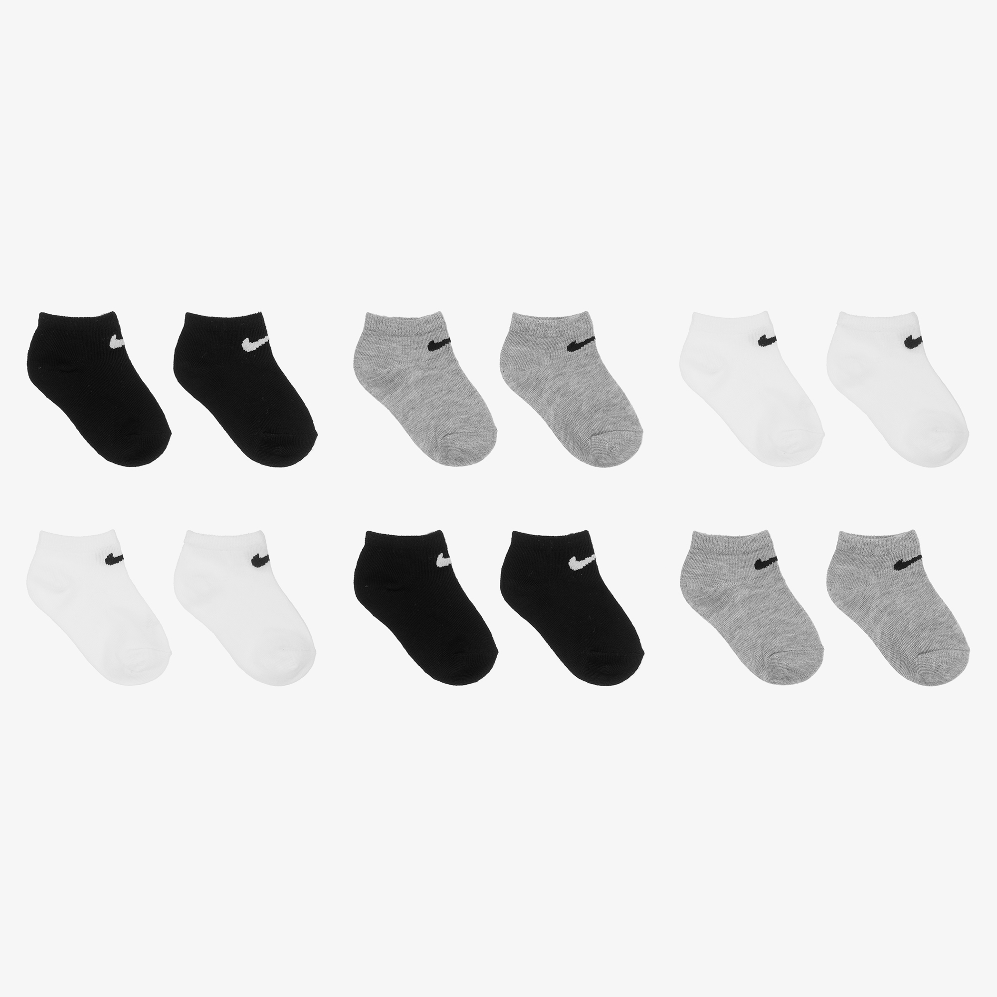 long grey nike socks